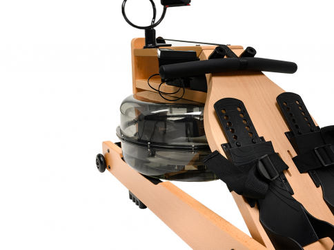 Гребной тренажер UNIXFIT Wood Rower Light - 9
